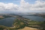 Luftaufnahmen vom Geiseltalsee und Umgebung Juli 2009
